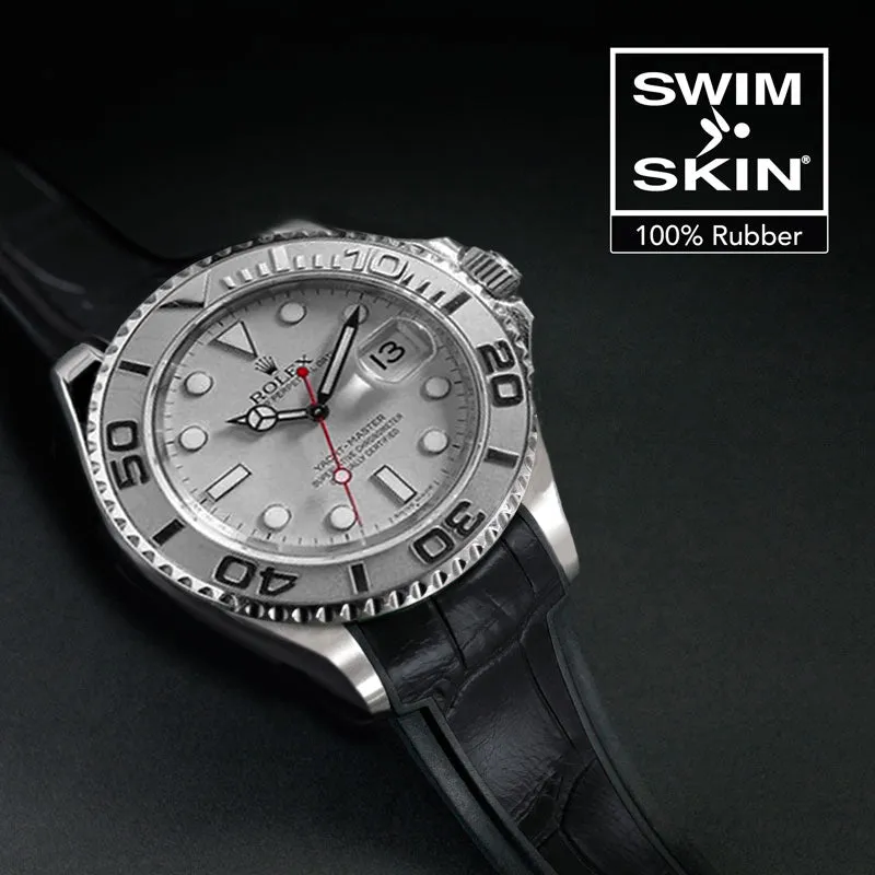 Rolex - Rubber B strap for Yachtmaster 40mm Non-Ceramic - SwimSkin??