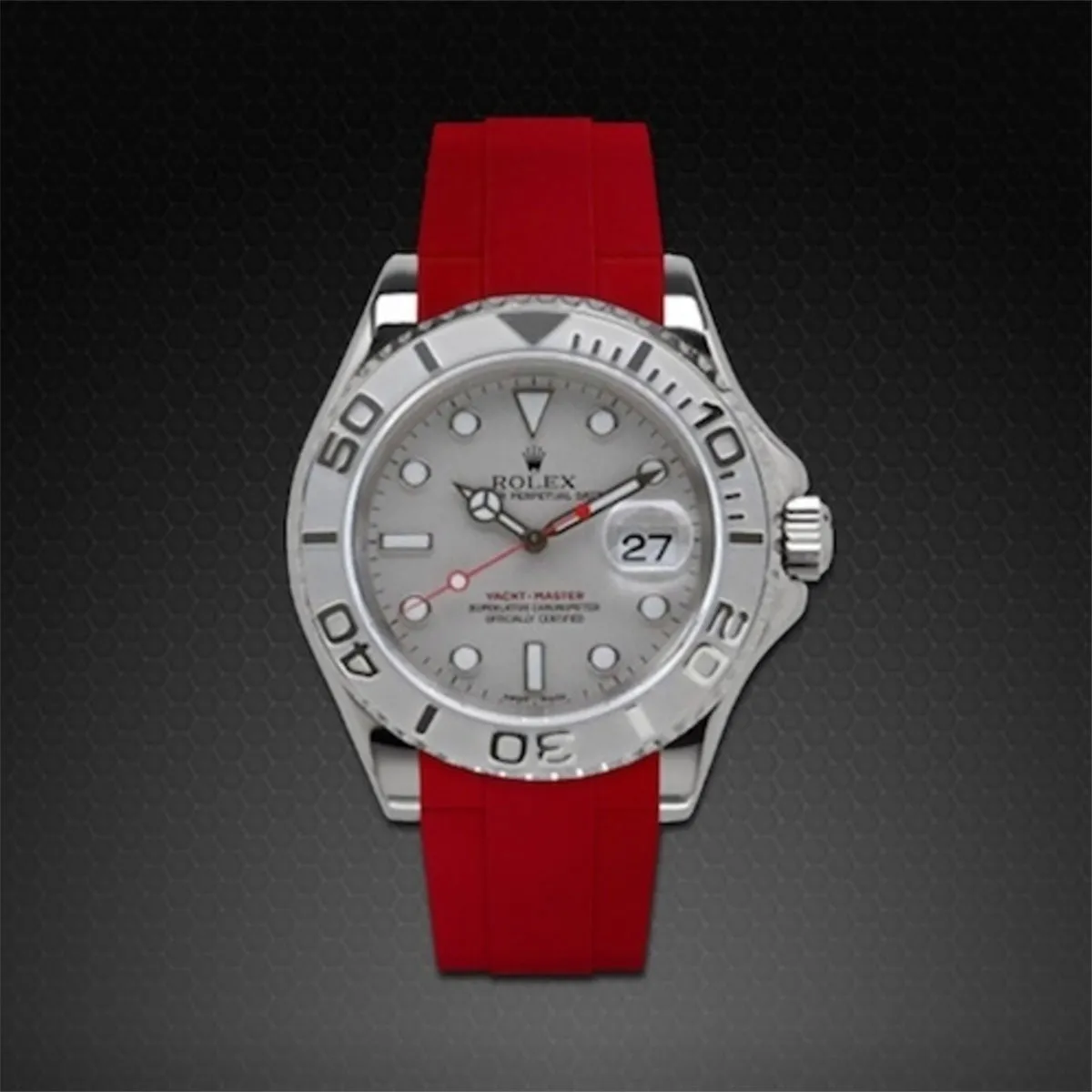 Rolex - Rubber B strap for Yachtmaster 40mm - Tang Buckle Series