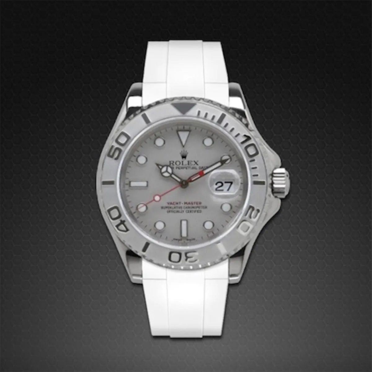 Rolex - Rubber B strap for Yachtmaster 40mm - Tang Buckle Series