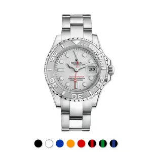 Rolex - Rubber B strap for Yachtmaster 40mm - Tang Buckle Series Luxury watch bands Limited edition watch bands