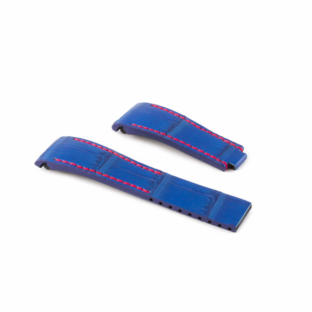 Rolex  - R Strap leather watch strap " Special editions" - alligator - Black brown, blue red...