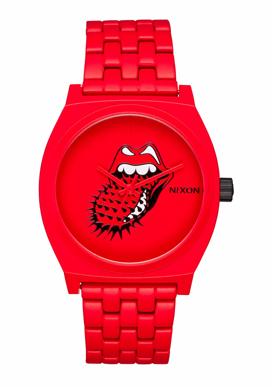 Rolling Stones Time Teller - All Red stainless-steel watches stainless steel watch bands stainless steel watches cheap