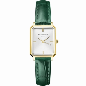 Rosefield The Octagon XS OWGLG-O86 Affordable Leather Watch Leather Watch Discount