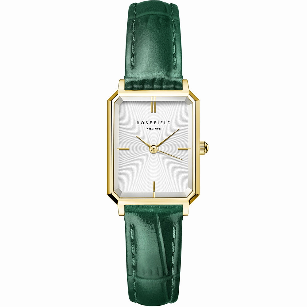 Rosefield The Octagon XS OWGLG-O86 Affordable Leather Watch Leather Watch Discount