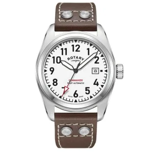 Rotary Commando Pilot Automatic Mens Watch GS05470/18 cheap digital watch best digital watch for men