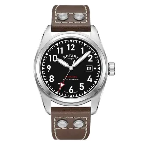 Rotary Commando Pilot Automatic Mens Watch GS05470/19 cheap digital watch best digital watch for men