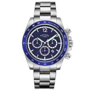 Rotary Henley Chronograph Stainless Steel Mens Watch GB05440/05 cheap digital watch best digital watch for men