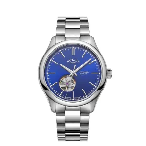 Rotary Oxford Automatic Blue Dial Mens Watch GB05095/05 cheap digital watch best digital watch for men