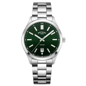 Rotary Oxford Green Dial Stainless Steel Mens Watch GB05520/24 cheap digital watch best digital watch for men