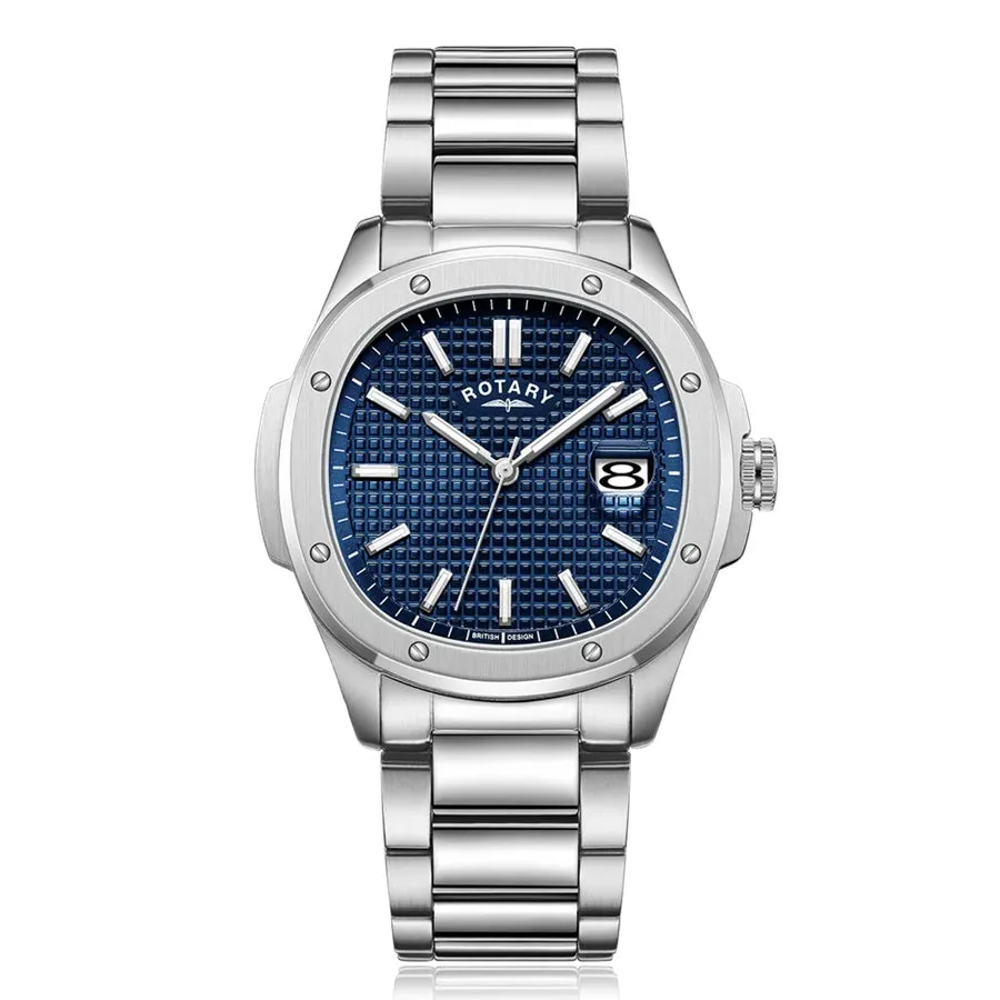 Rotary Sport Mens Watch GB05575/05 - Blue Dial Stainless Steel cheap digital watch best digital watch for men