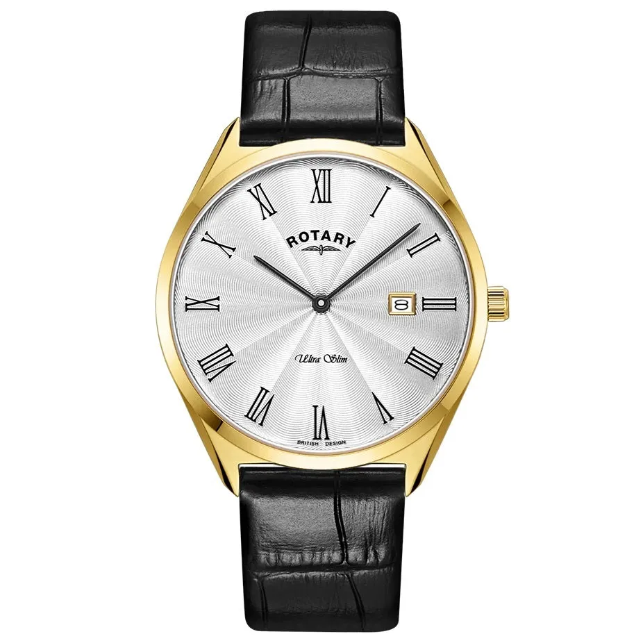 Rotary Ultra Slim Mens Watch GS08013/01 cheap digital watch best digital watch for men