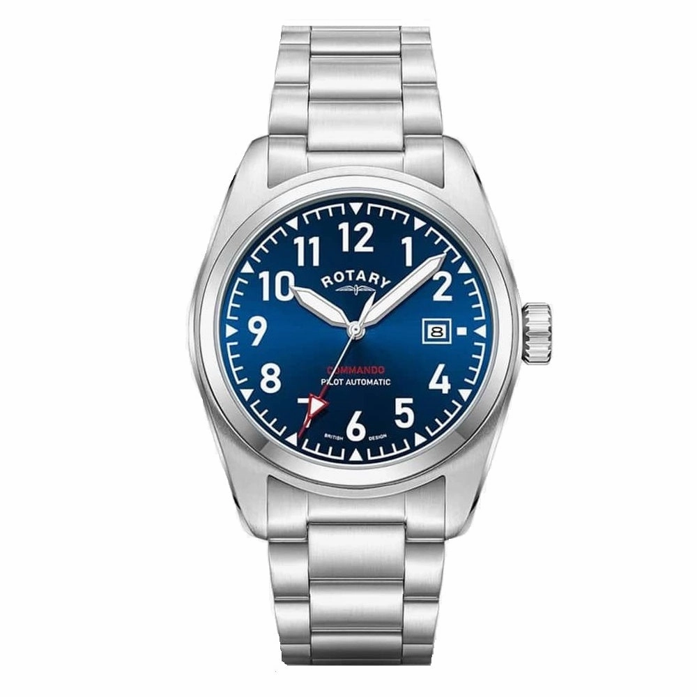 Rotary Commando Pilot Automatic Mens Watch GB05470/52 