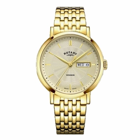 Rotary Gold Tone Windsor Mens Watch GB05423/03,seiko watches,mens watches,couple watches,watches designer,watches discount,best watches for men