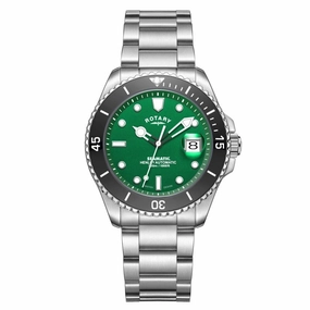 Rotary Henley Seamatic Green Dial Automatic Mens Watch GB05430-78,seiko watches,mens watches,couple watches,watches designer,watches discount,best watches for men