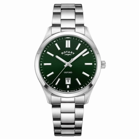 Rotary Oxford Green Dial Stainless Steel Mens Watch GB05520/24,seiko watches,mens watches,couple watches,watches designer,watches discount,best watches for men