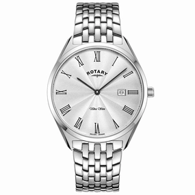 Rotary Ultra Slim Stainless Steel Mens Watch GB08010/01,seiko watches,mens watches,couple watches,watches designer,watches discount,best watches for men