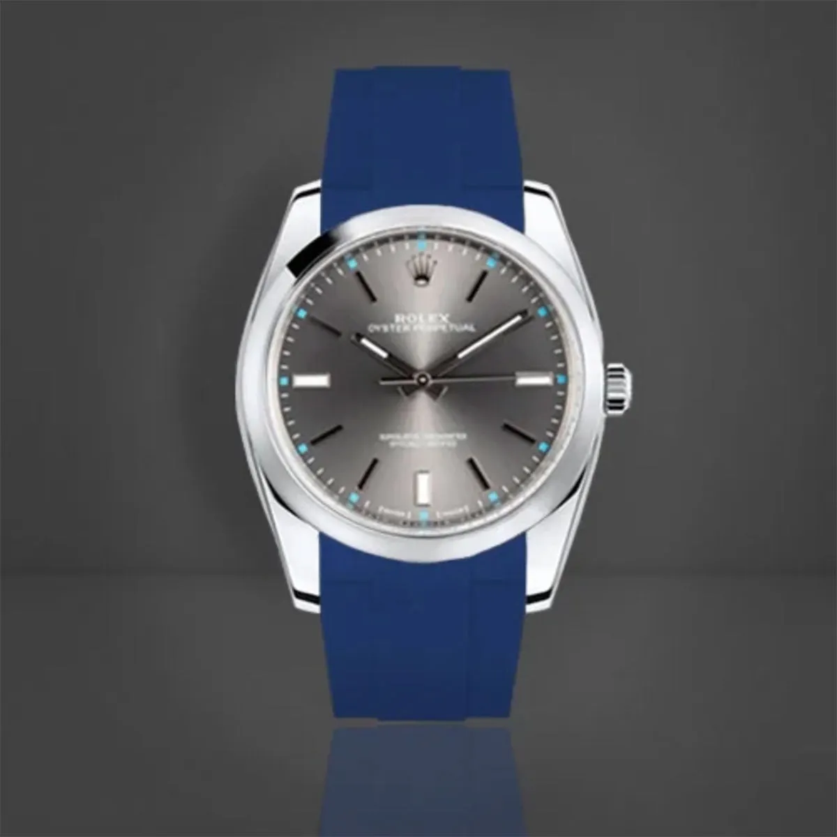 Rubber B strap for Oyster Perpetual 39mm - Tang Buckle Series