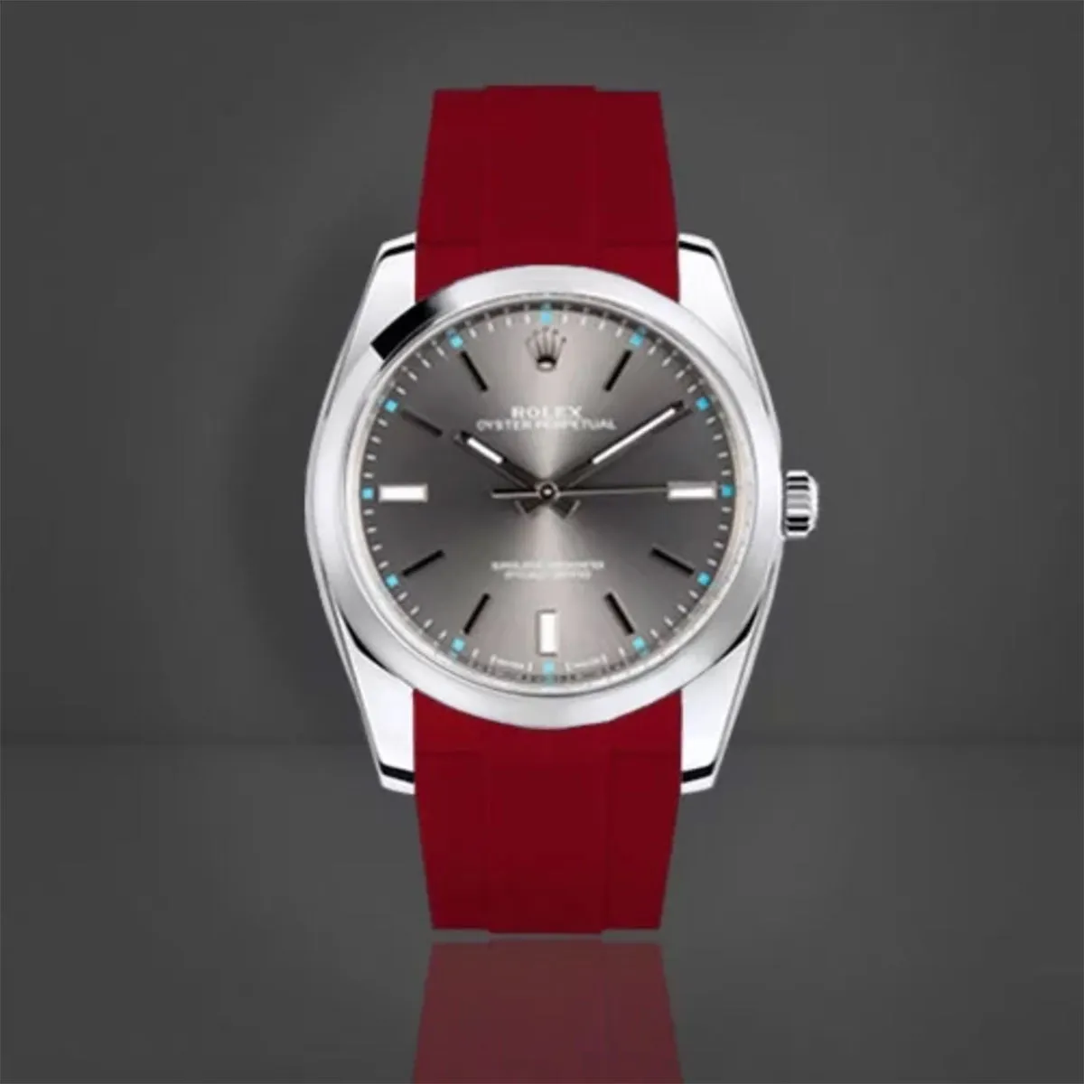 Rubber B strap for Oyster Perpetual 39mm - Tang Buckle Series