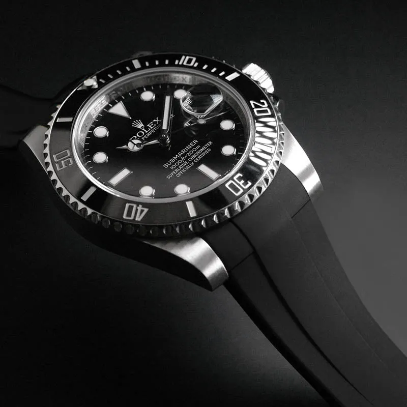 Rubber B strap for Rolex Submariner 41mm Ceramic - Glidelock Edition