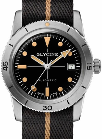 Sea Kraken 39mm Black - Black Nylon Ref. GL0501,automatic watch,automatic watches for men,automatic watches for women,luxury automatic watch,minimalist automatic watch,dress automatic watch,vintage automatic watch,automatic watch sale