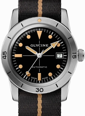 Sea Kraken 39mm Black - Black Nylon Ref. GL0501,automatic watch,automatic watches for men,automatic watches for women,luxury automatic watch,minimalist automatic watch,dress automatic watch,vintage automatic watch,automatic watch sale
