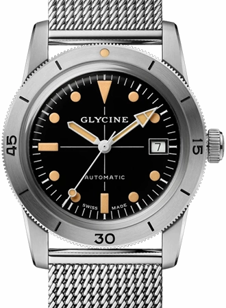 Sea Kraken 39mm Black - Bracelet Ref. GL0504,automatic watch,automatic watches for men,automatic watches for women,luxury automatic watch,minimalist automatic watch,dress automatic watch,vintage automatic watch,automatic watch sale