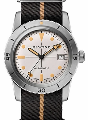 Sea Kraken 39mm White - Black Nylon Ref. GL0502,automatic watch,automatic watches for men,automatic watches for women,luxury automatic watch,minimalist automatic watch,dress automatic watch,vintage automatic watch,automatic watch sale