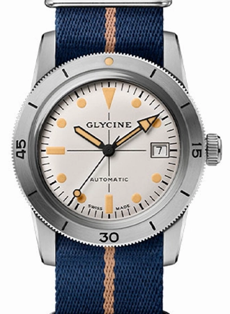 Sea Kraken 39mm White - Blue Nylon Ref. GL0503,automatic watch,automatic watches for men,automatic watches for women,luxury automatic watch,minimalist automatic watch,dress automatic watch,vintage automatic watch,automatic watch sale