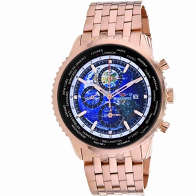 Seapro Men's Watch - Meridian Blue Dial Plated Stainless Steel Bracelet | SP7321 