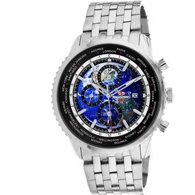 Seapro Men's Watch - Meridian Quartz Blue Dial Stainless Steel Bracelet | SP7320 