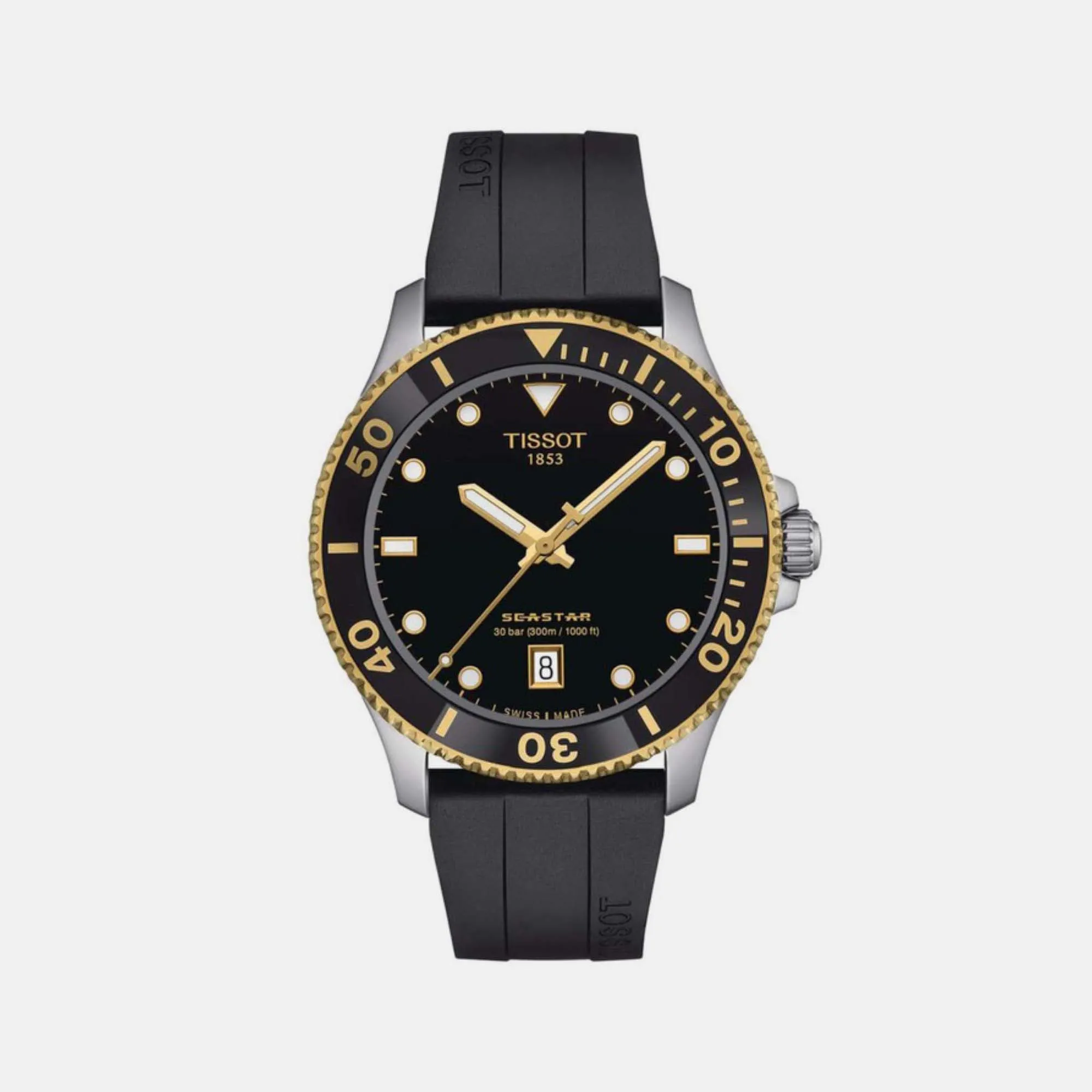 Seastar 1000 Men Analog Silicone Watch T1204102705100 budget    watches    watches classic
