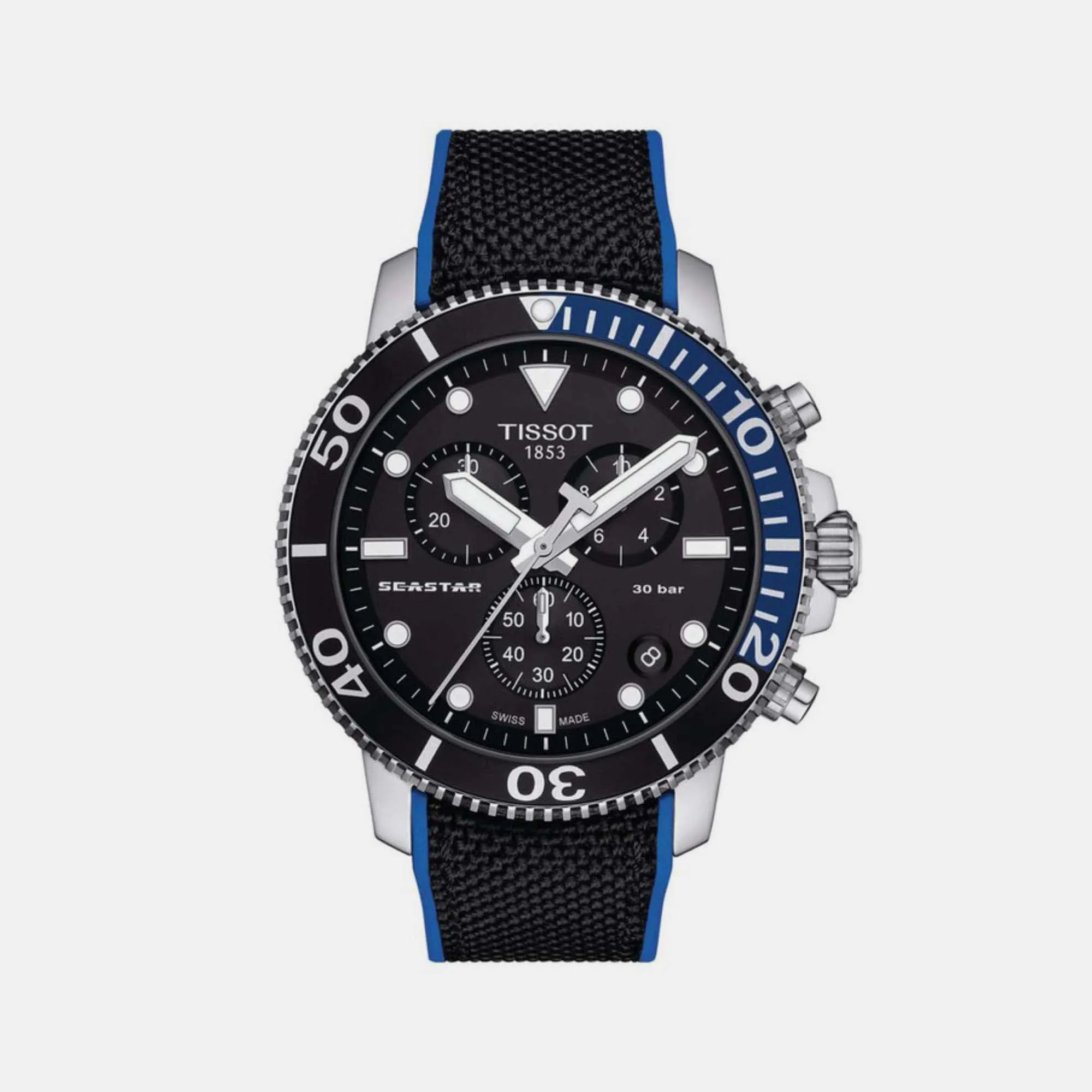 Seastar 1000 Men Analog Silicone Watch T1204171705103 budget    watches    watches classic