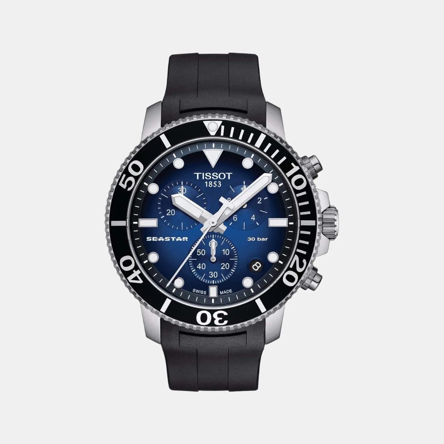 Seastar 1000 Men's Blue Dial Chronograph Watch T1204171704100 budget    watches    watches classic