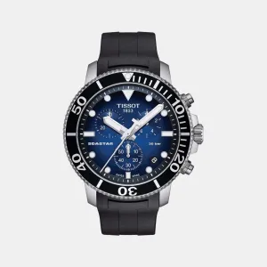 Seastar 1000 Men's Blue Dial Chronograph Watch T1204171704100 budget    watches    watches classic