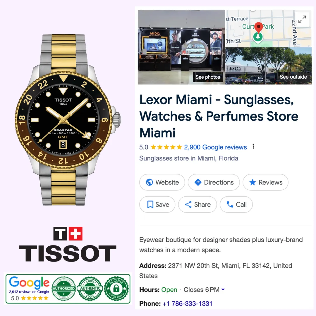    Seastar 1000 Quartz GMT T1208522205100