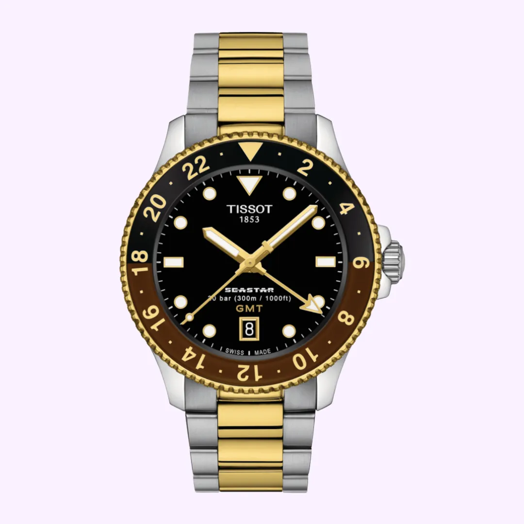    Seastar 1000 Quartz GMT T1208522205100    watches best    watches    watches cheap