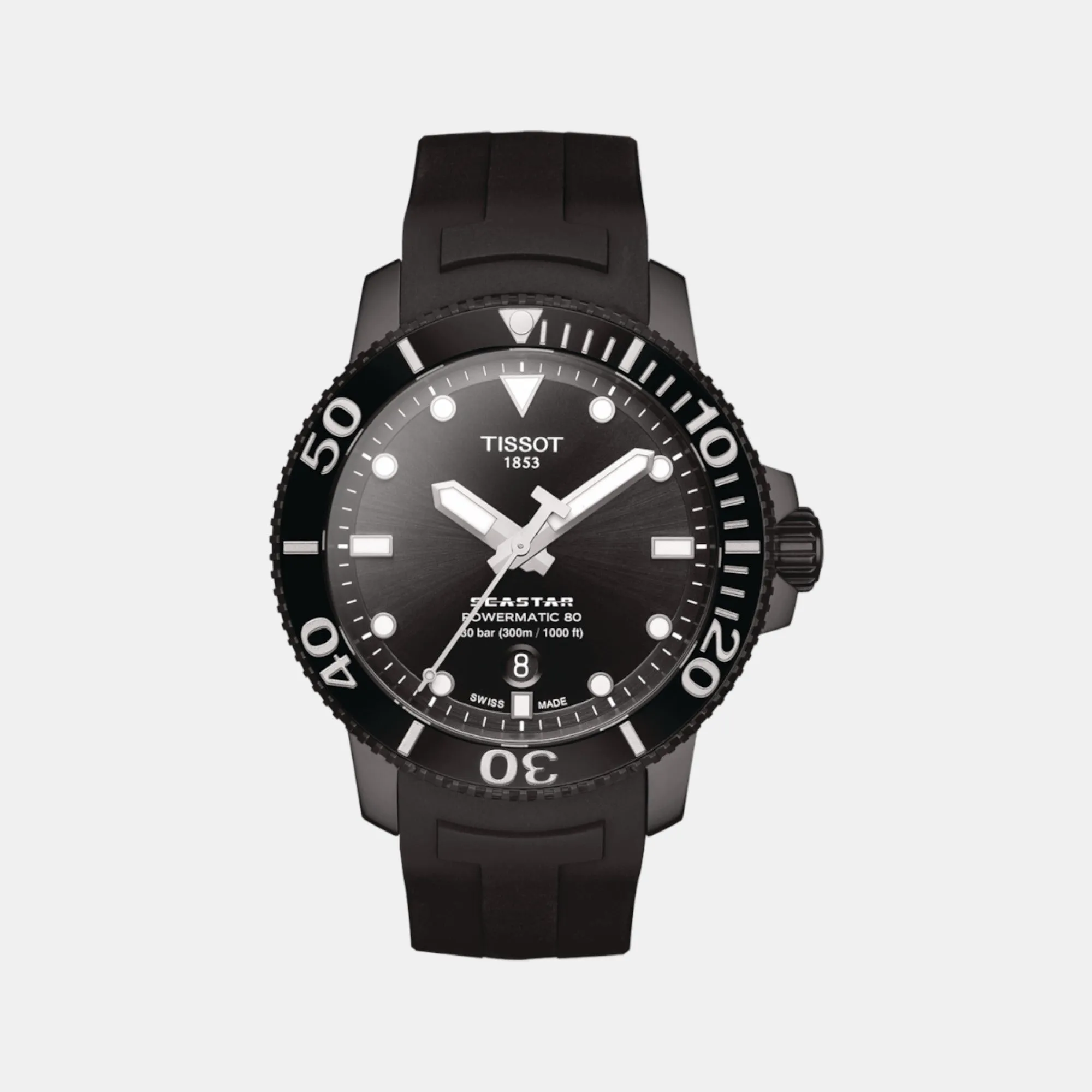 Seastar Men Automatic Silicone Watch T1204073705100 budget    watches    watches classic