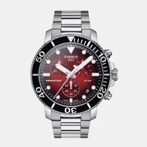 Seastar Men Chronograph Stainless Steel Watch T1204171142100 budget    watches    watches classic