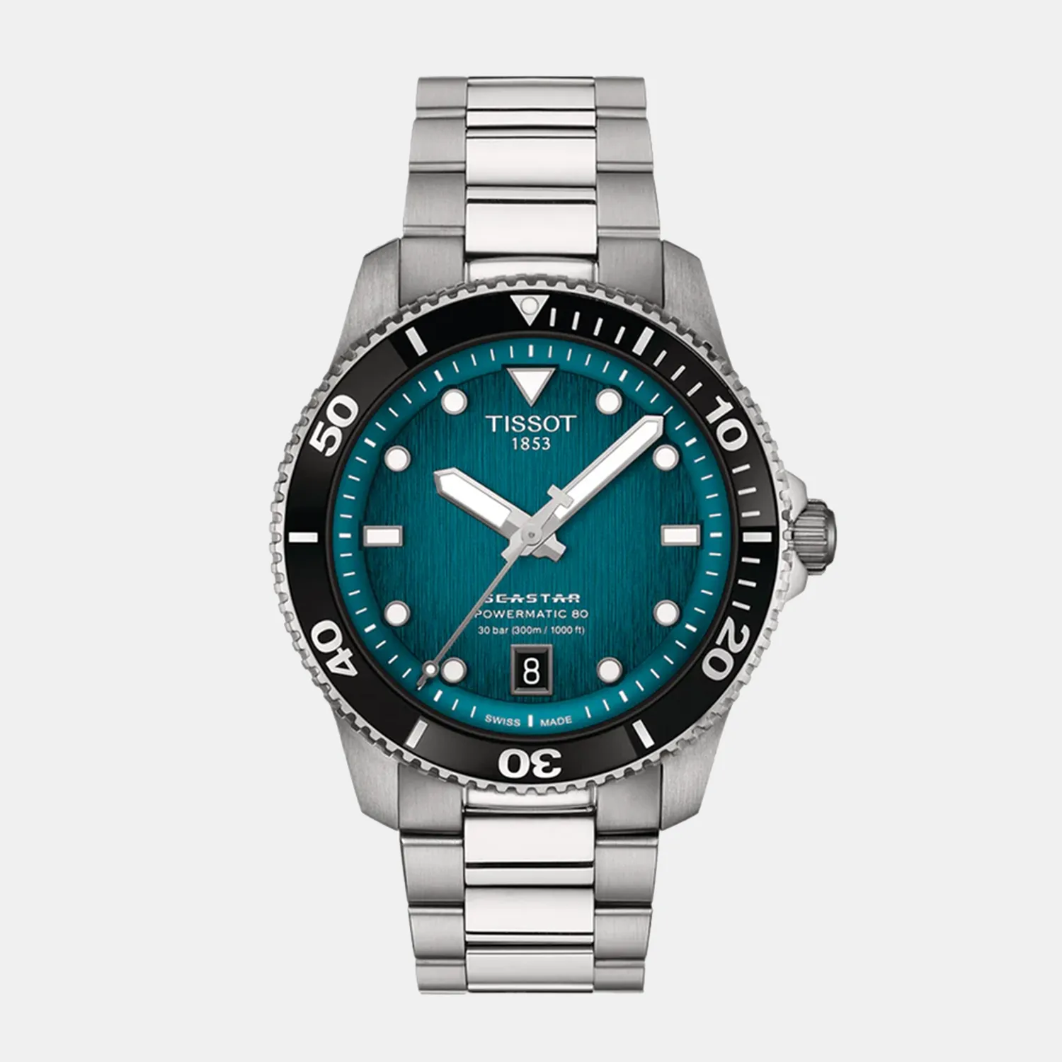 Seastar Unisex Grey Analog Stainless Steel Watch T1208071109100 budget    watches    watches classic