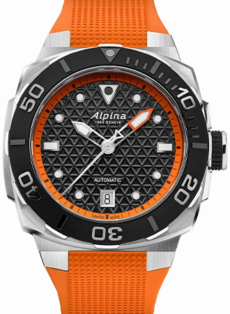 Seastrong Diver Extreme Automatic Black Orange Ref. AL-525BO3VE6,automatic watch,automatic watches for men,automatic watches for women,luxury automatic watch,minimalist automatic watch,dress automatic watch,vintage automatic watch,automatic watch sale