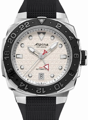 Seastrong Diver Extreme Automatic GMT Silver Ref. AL-560LG3VE6,automatic watch,automatic watches for men,automatic watches for women,luxury automatic watch,minimalist automatic watch,dress automatic watch,vintage automatic watch,automatic watch sale