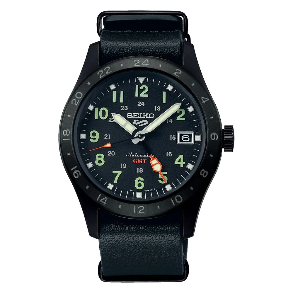Seiko 5 Sports Field 'Deception' Mechanical GMT Mens Watch SSK025K1 cheap digital watch best digital watch for men