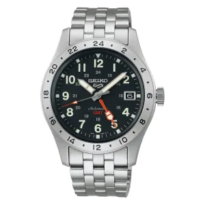 Seiko 5 Sports Field 'Deploy' Mechanical GMT Mens Watch SSK023K1 cheap digital watch best digital watch for men
