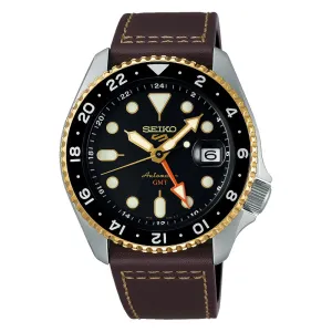 Seiko 5 Sports SKX GMT Automatic Mens Watch Mocha SSK036K1 cheap digital watch best digital watch for men