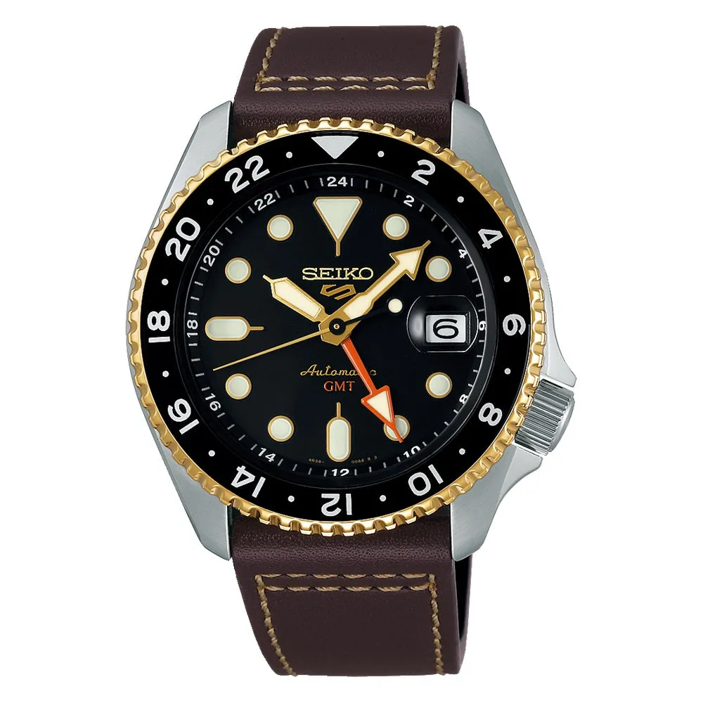 Seiko 5 Sports SKX GMT Automatic Mens Watch Mocha SSK036K1 cheap digital watch best digital watch for men