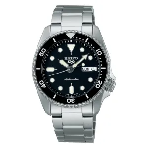 Seiko 5 Sports SKX Midi Black Stainless Steel Mens Watch SRPK29K1 cheap digital watch best digital watch for men