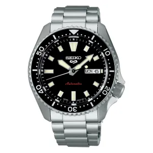 Seiko 5 Sports SKX Redux in Kuru Black Automatic Watch SRPL85K1 cheap digital watch best digital watch for men