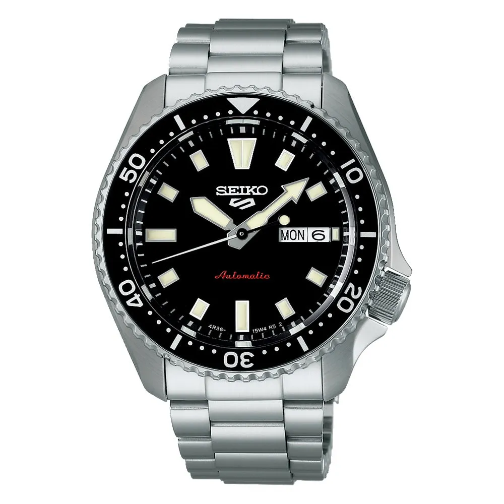 Seiko 5 Sports SKX Redux in Kuru Black Automatic Watch SRPL85K1 cheap digital watch best digital watch for men