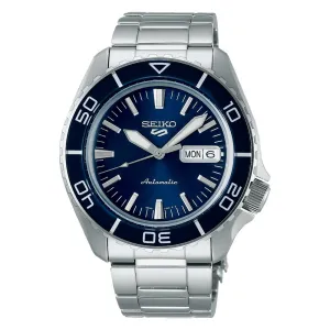 Seiko 5 Sports SNZH5 Redesign Bluetone Redux Mens Watch SRPK97K1 cheap digital watch best digital watch for men