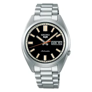 Seiko 5 Sports SXNS 'Deep Black Wash' Stainless Steel Mens Watch SRPK89K1 cheap digital watch best digital watch for men